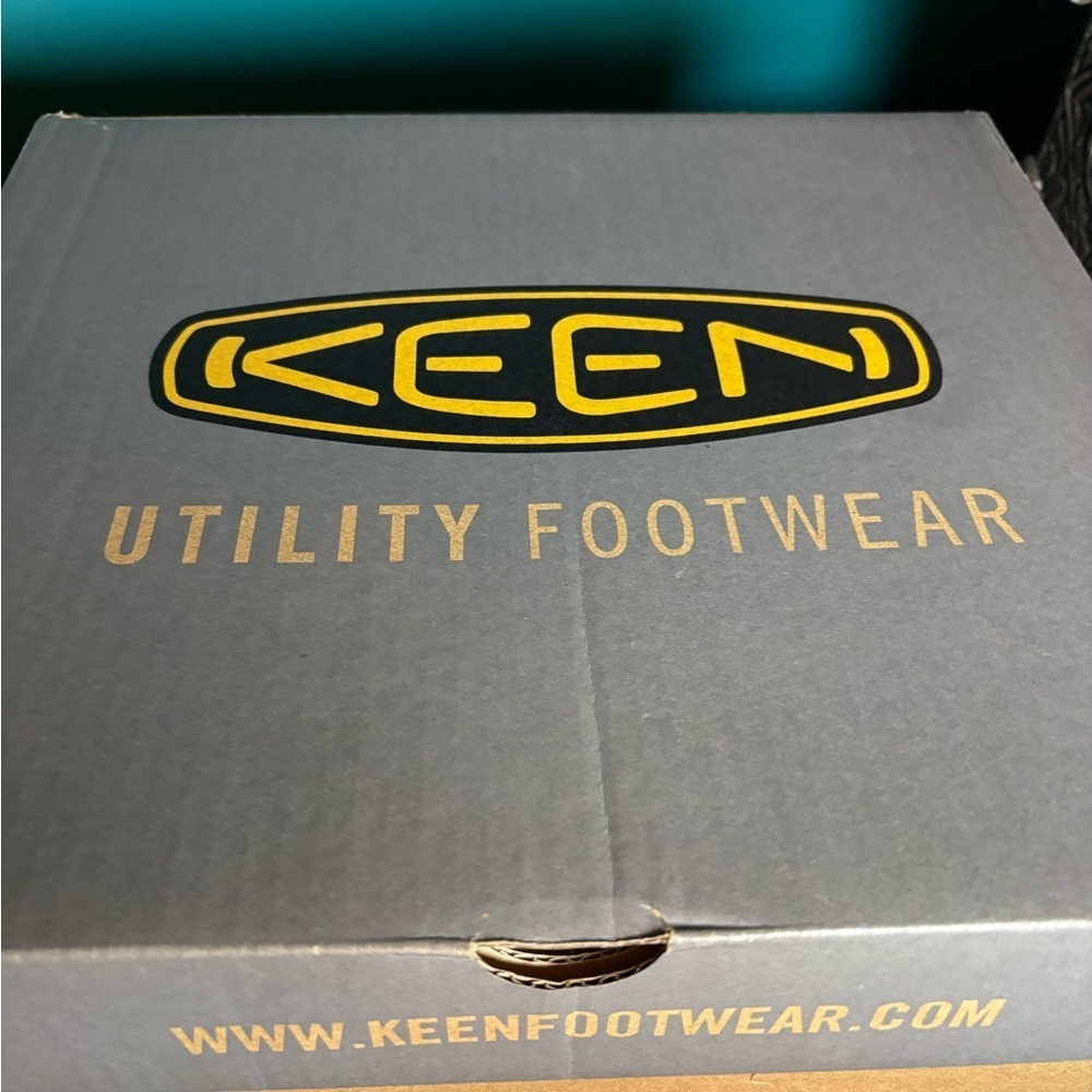 Keen Brown Outdoor Boots Detroit Mid Ankle Support Rugged Sole Waterproof Wide - Picture 10 of 10